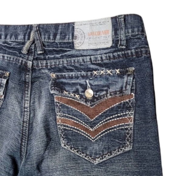 Define Denim Vancouver Freestyle Jeans Men's 32x33 Straight Leg - Picture 3 of 5